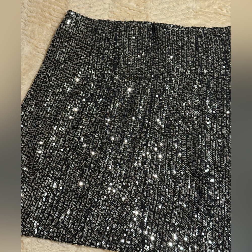 Sparkling Sequin skirt mini